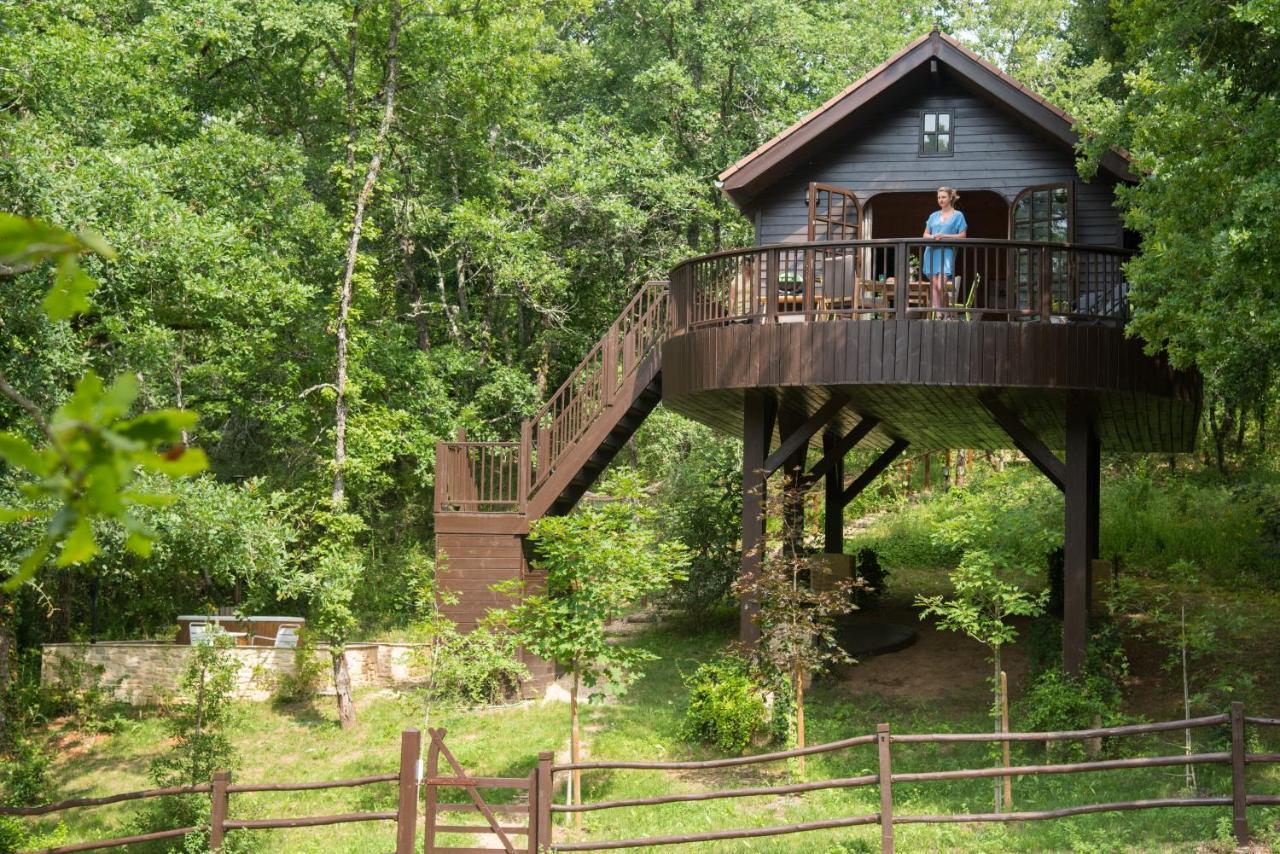 Cabane De La Mesange Auriac-du-Perigord ภายนอก รูปภาพ